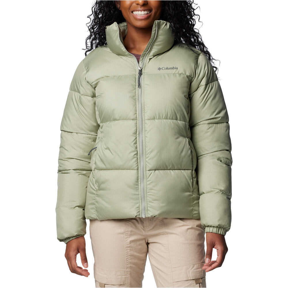 Columbia chaqueta outdoor mujer Puffect II Full Zip Jacket vista frontal