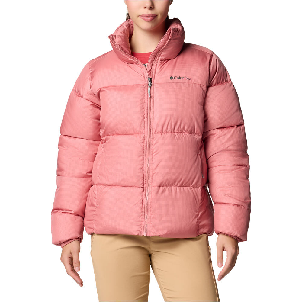 Columbia chaqueta outdoor mujer Puffect II Full Zip Jacket vista frontal