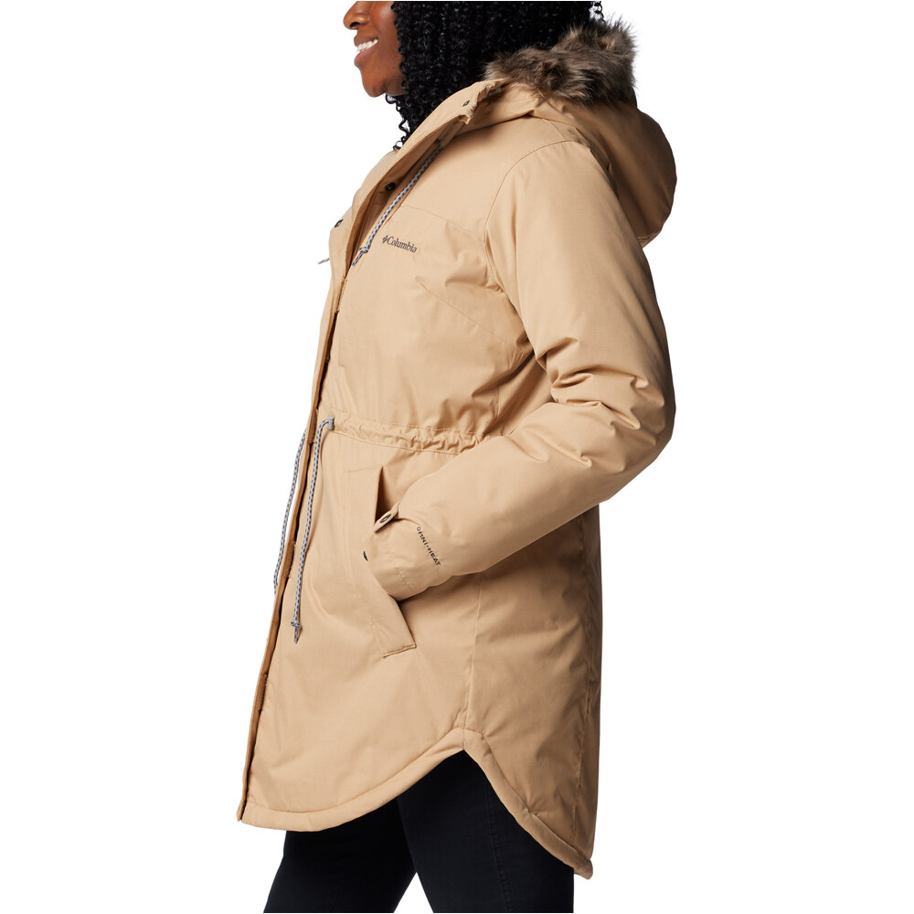 Columbia chaqueta outdoor mujer Suttle Mountain II Mid Insulated Jacket vista detalle