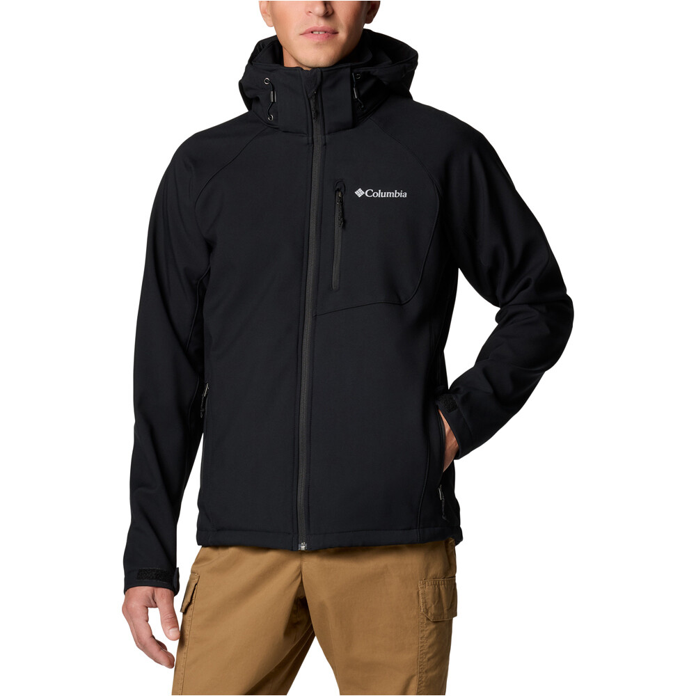 Columbia chaqueta softshell hombre Cascade Ridge III Softshell vista frontal