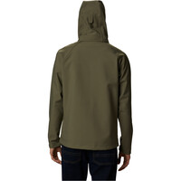 Columbia chaqueta softshell hombre Cascade Ridge III Softshell vista trasera