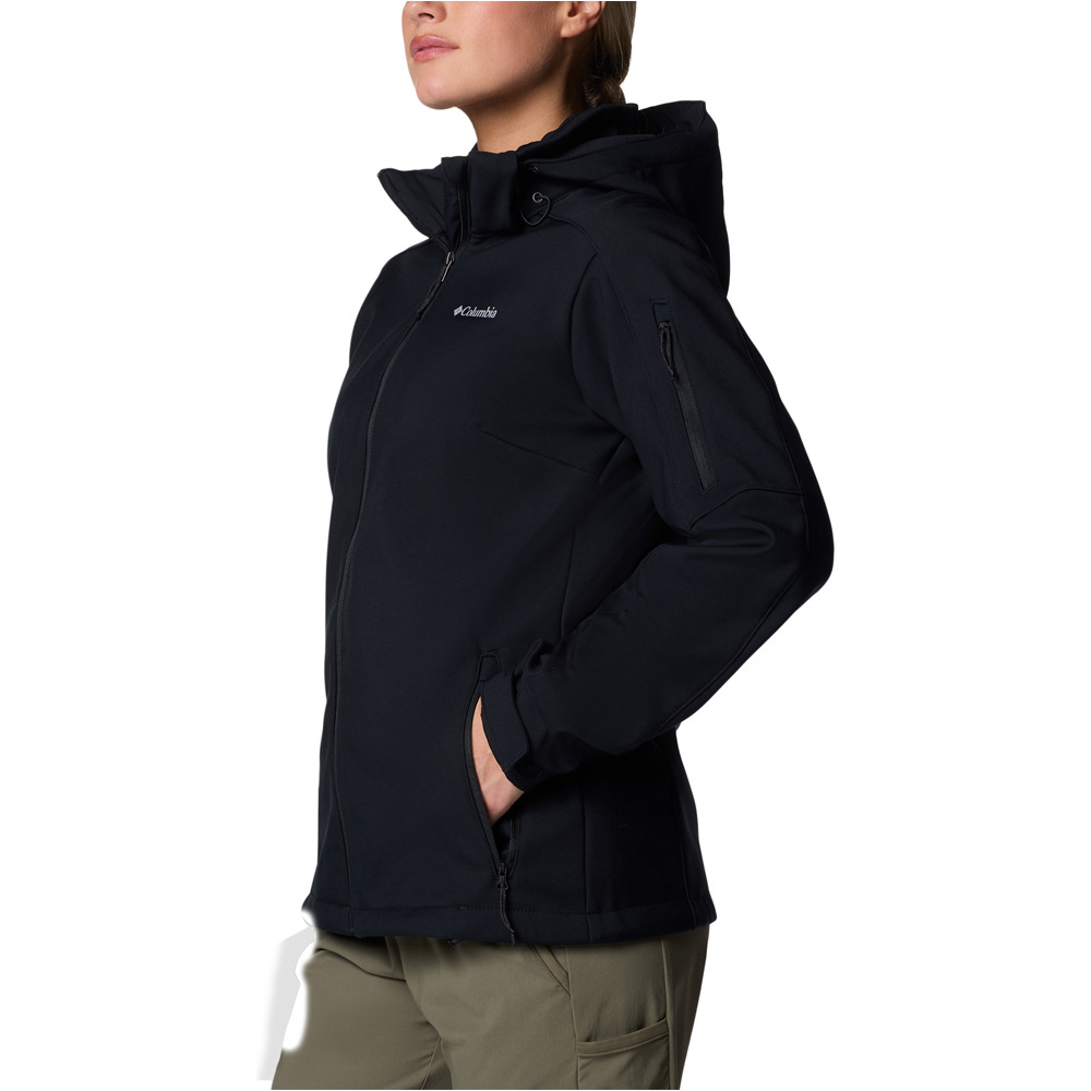 Columbia chaqueta softshell mujer Cascade Ridge II Jacket vista detalle