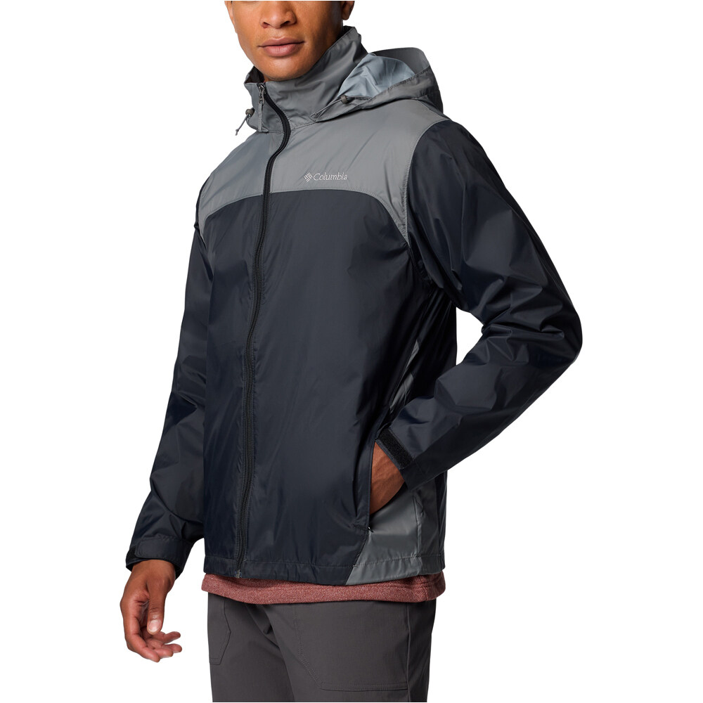 Columbia chubasquero hombre Glennaker Lake II Rain Jacket vista detalle