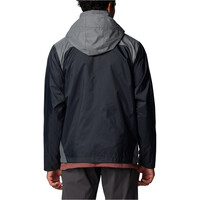 Columbia chubasquero hombre Glennaker Lake II Rain Jacket vista trasera