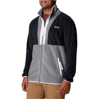 Columbia forro polar hombre Backbowl II Full Zip Fleece vista detalle