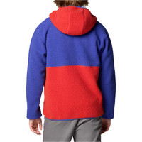 Columbia forro polar hombre Backbowl II Remastered Full Zip Hoodie vista trasera