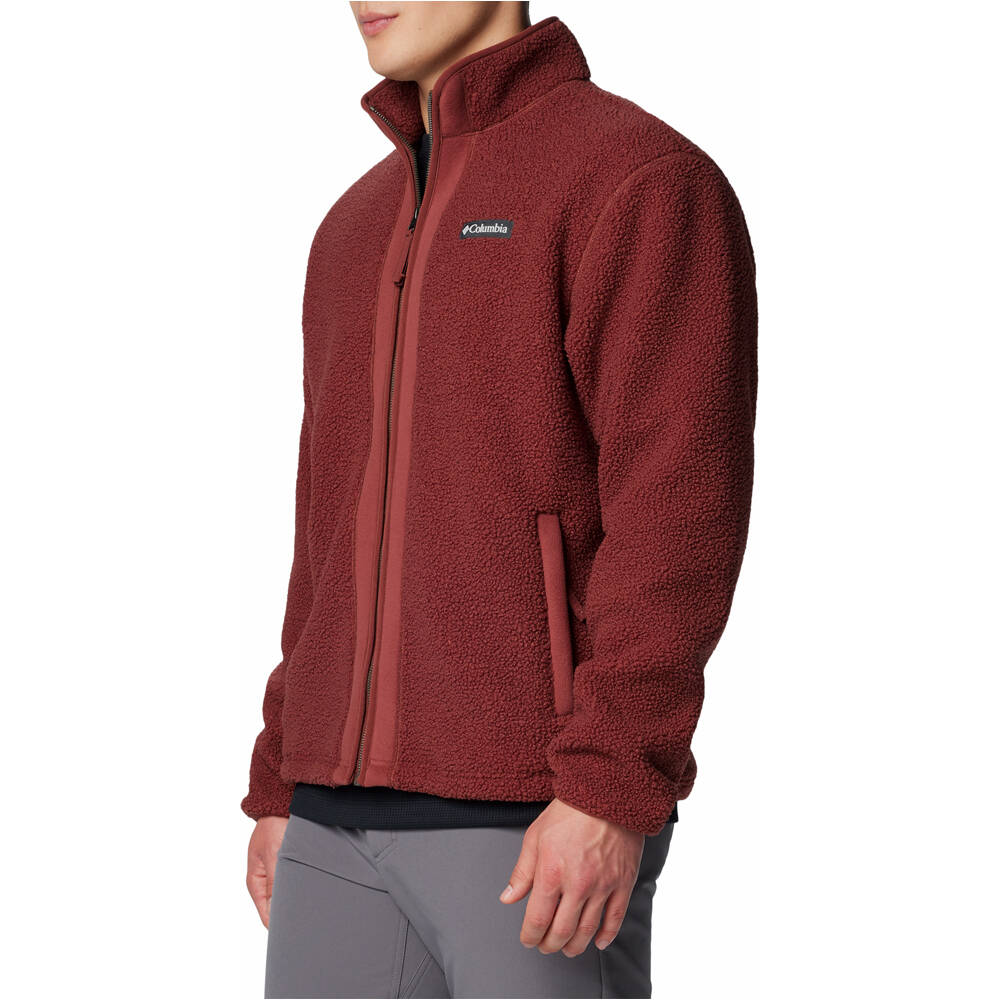 Columbia forro polar hombre Black Mesa Boucle Fleece vista detalle