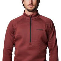 Columbia forro polar hombre Crystal Leaf Omni-Heat Helix Half Zip 03