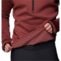 Columbia forro polar hombre Crystal Leaf Omni-Heat Helix Half Zip 06