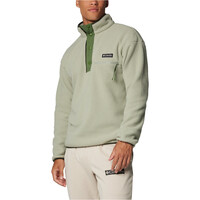 Columbia forro polar hombre Helvetia  II Half Snap Fleece vista detalle