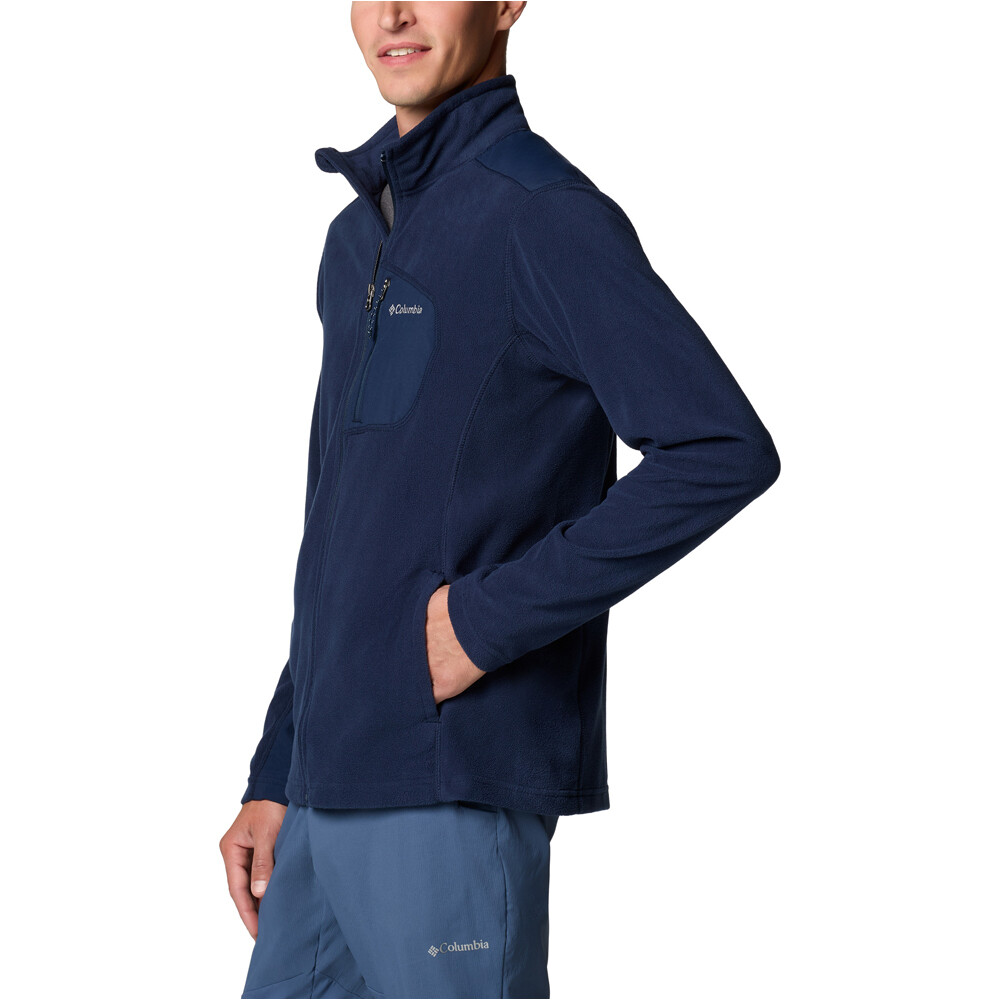 Columbia forro polar hombre Klamath Range Full Zip vista detalle