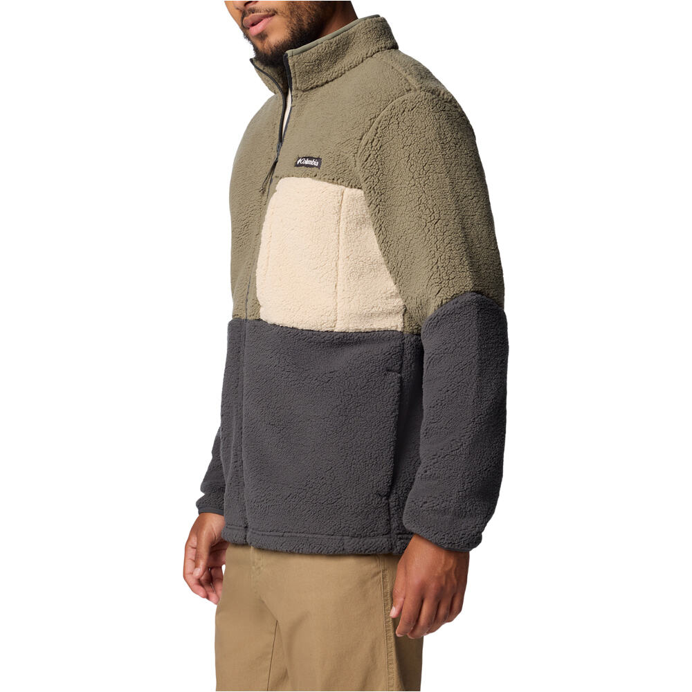 Columbia forro polar hombre Mountainside Heavyweight Fleece vista detalle