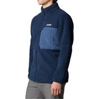 Columbia forro polar hombre Mountainside Heavyweight Fleece vista detalle