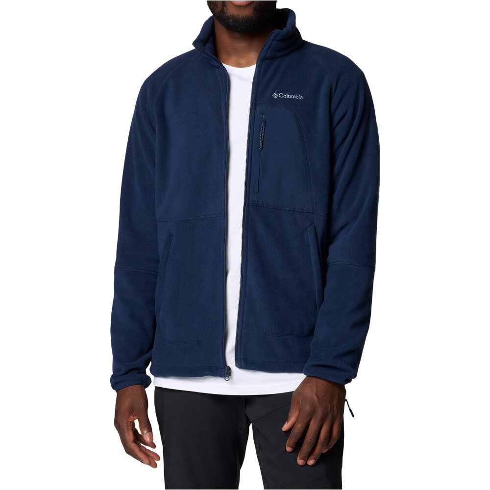 Columbia forro polar hombre Rapid Expedition II Full Zip Fleece vista detalle