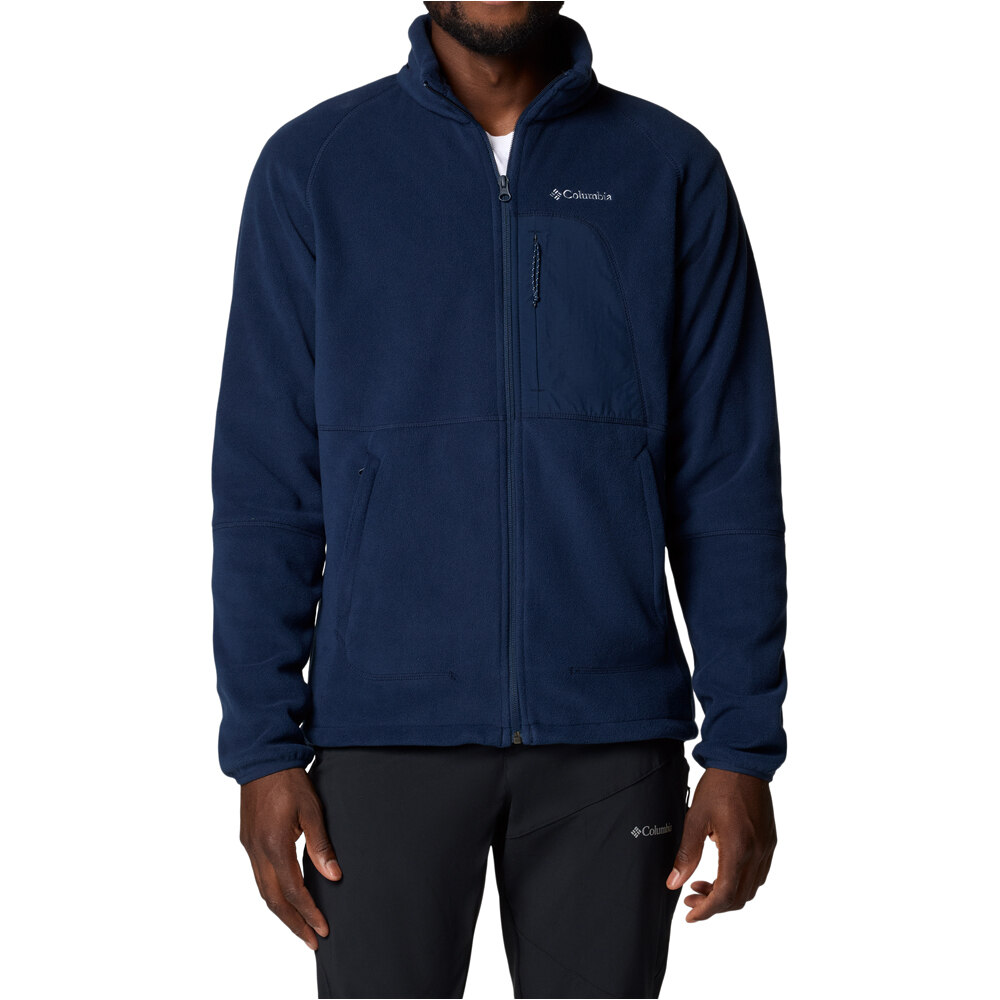 Columbia forro polar hombre Rapid Expedition II Full Zip Fleece vista frontal