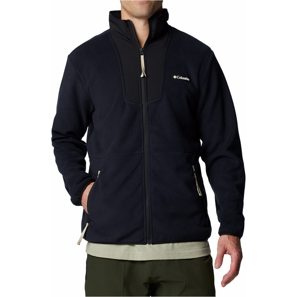 Columbia forro polar hombre Sequoia Grove Full Zip Fleece vista frontal