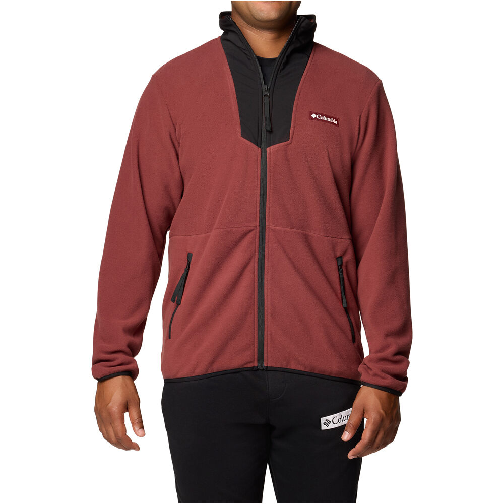 Columbia forro polar hombre Sequoia Grove Full Zip Fleece vista frontal