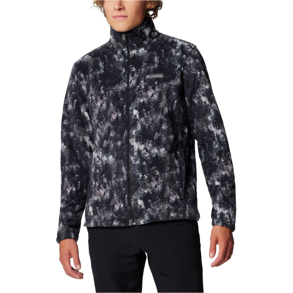 Columbia forro polar hombre Steens Mountain Printed Jacket vista frontal