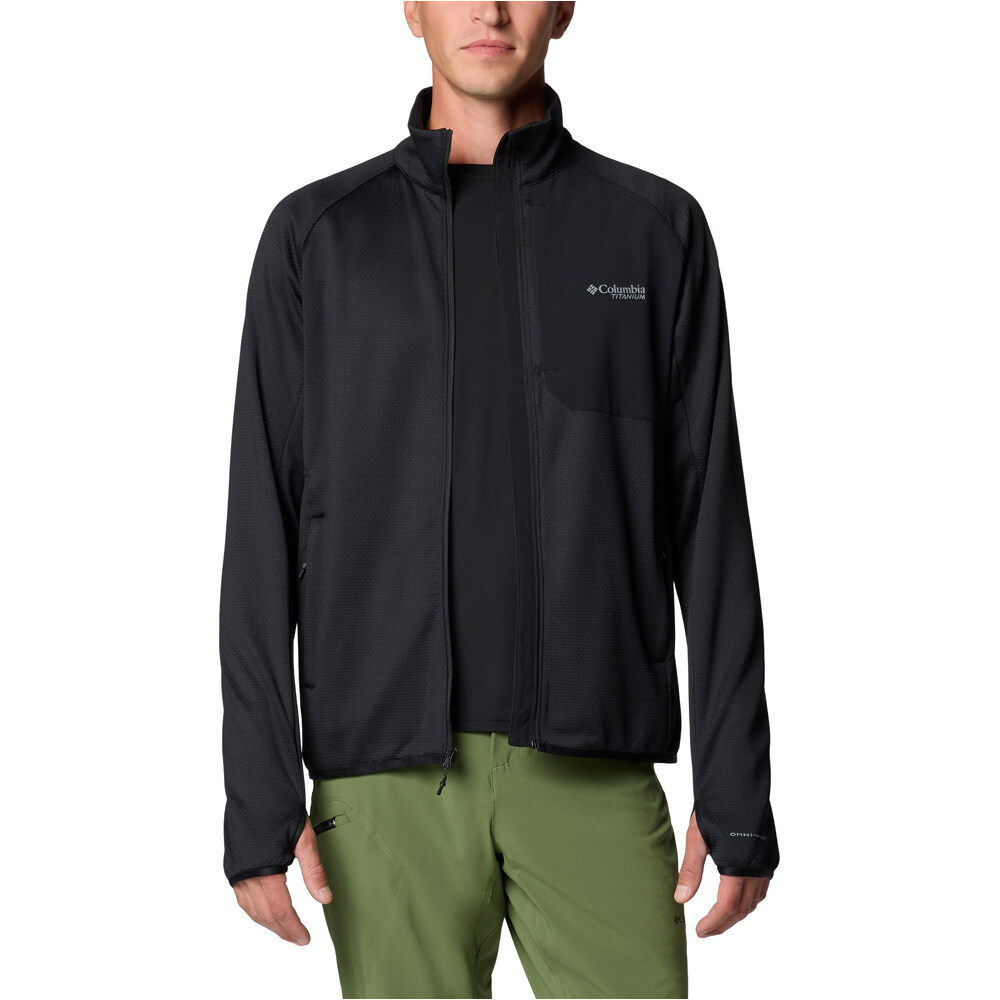 Columbia forro polar hombre Triple Canyon Grid Fleece FZ II 03