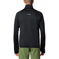 Columbia forro polar hombre Triple Canyon Grid Fleece FZ II vista trasera