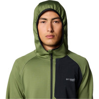 Columbia forro polar hombre Triple Canyon Grid Fleece Hooded FZ II 03