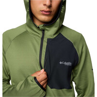 Columbia forro polar hombre Triple Canyon Grid Fleece Hooded FZ II 04