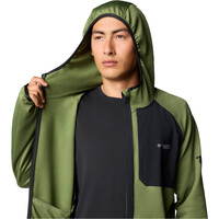 Columbia forro polar hombre Triple Canyon Grid Fleece Hooded FZ II 05