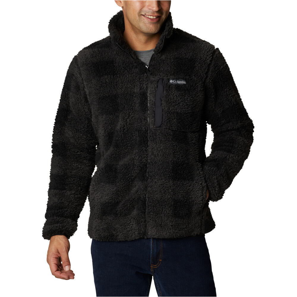 Columbia forro polar hombre Winter Pass Printed Fleece II vista frontal