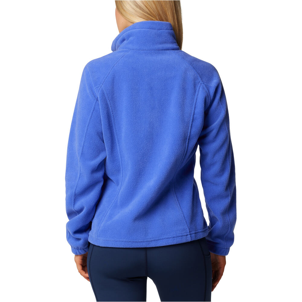 Columbia forro polar mujer Benton Springs Full Zip vista trasera