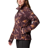 Columbia forro polar mujer Fast Trek Printed Jkt vista detalle