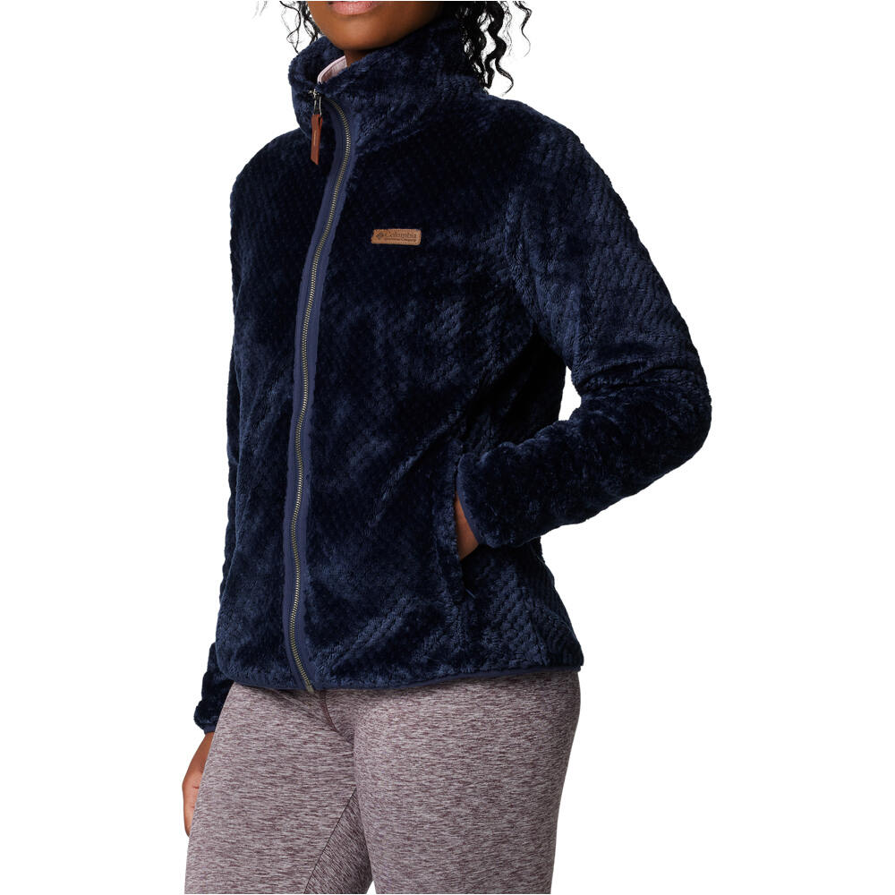 Columbia forro polar mujer Fire Side II Sherpa FZ vista detalle