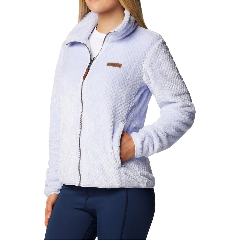 Columbia forro polar mujer Fire Side II Sherpa FZ vista detalle