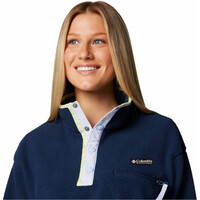 Columbia forro polar mujer Helvetia II Cropped Half Snap Fleece 03