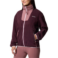 Columbia forro polar mujer Sequoia Grove Full Zip Fleece vista detalle