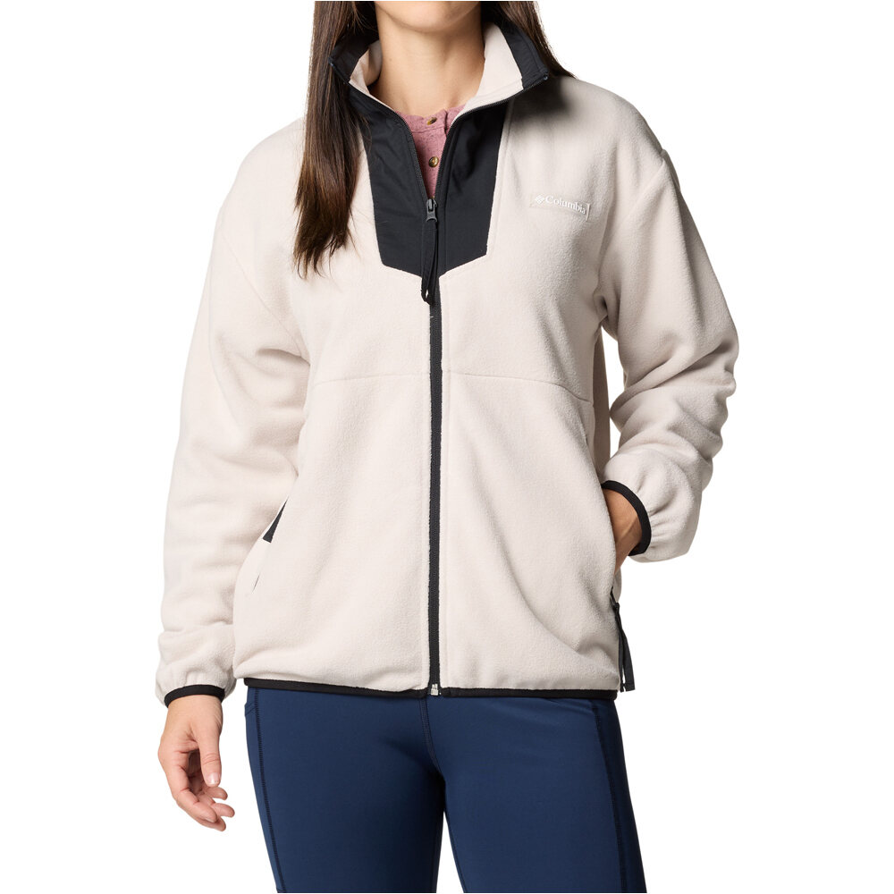 Columbia forro polar mujer Sequoia Grove Full Zip Fleece vista frontal