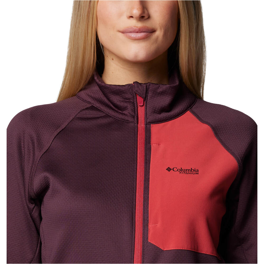 Columbia forro polar mujer Triple Canyon Grid Fleece FZ 05