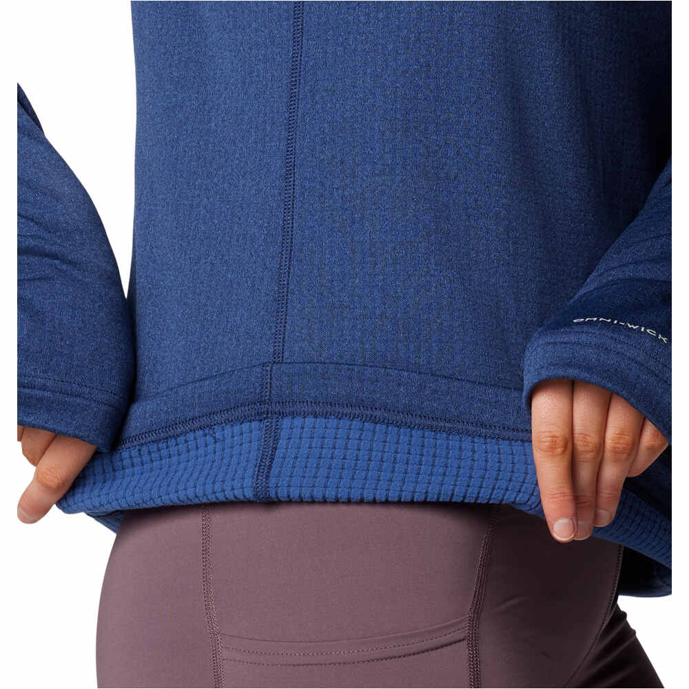 Columbia forro polar mujer W Park View Grid Fleece 1/2 Zip 05