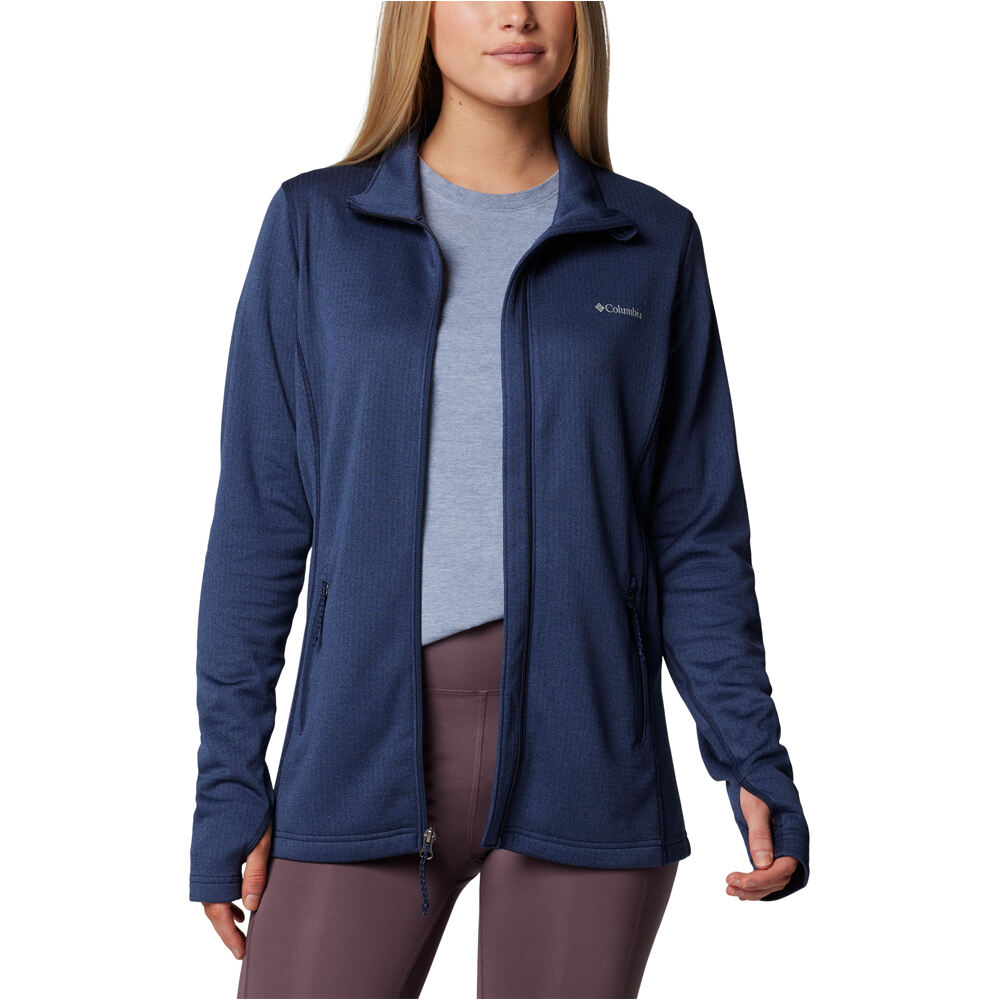 Columbia forro polar mujer W Park View Grid Fleece Full Zip 04