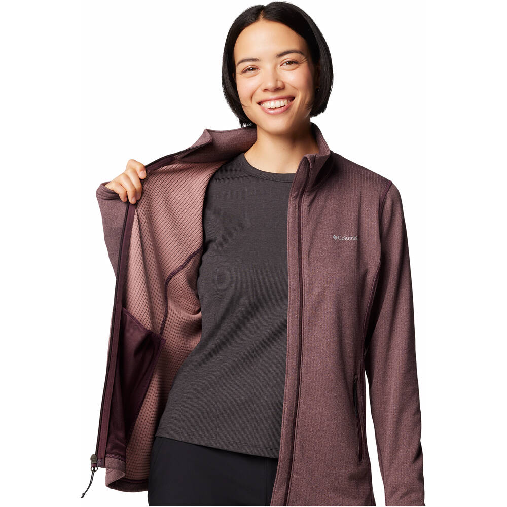 Columbia forro polar mujer W Park View Grid Fleece Full Zip 05