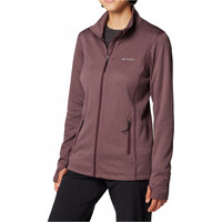 Columbia forro polar mujer W Park View Grid Fleece Full Zip vista detalle