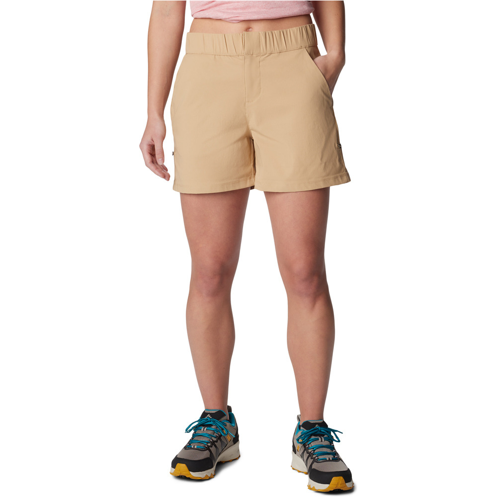 Columbia pantalón corto montaña mujer Firwood Camp II Short 03