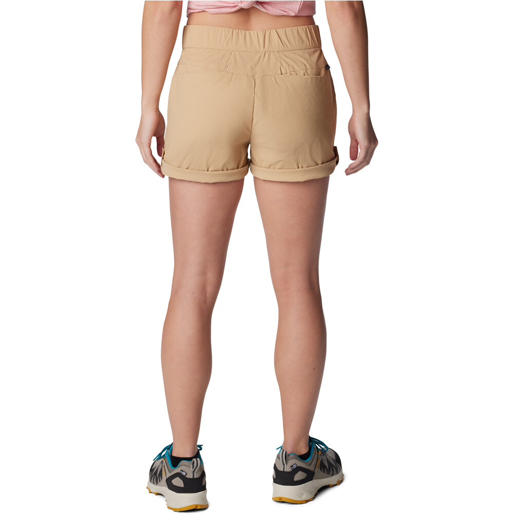 Columbia pantalón corto montaña mujer Firwood Camp II Short vista trasera