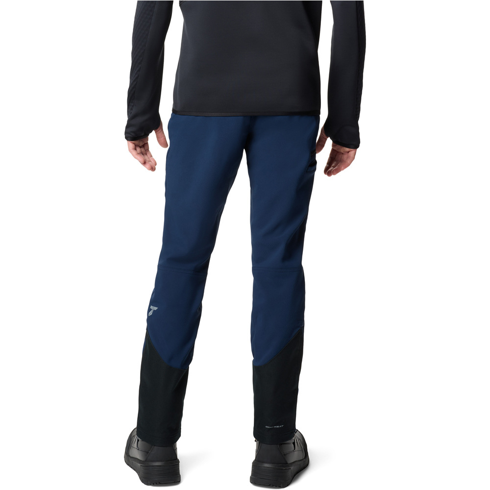 Columbia pantalón montaña hombre Vast Canyon Omni-Heat Infinity Softshe vista trasera