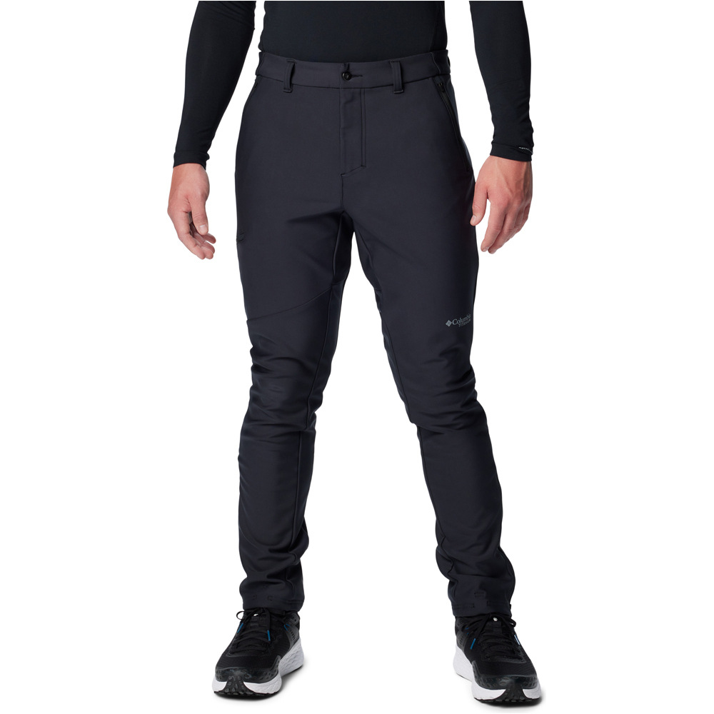 Columbia pantalón montaña hombre Vast Canyon Softshell Pant vista frontal