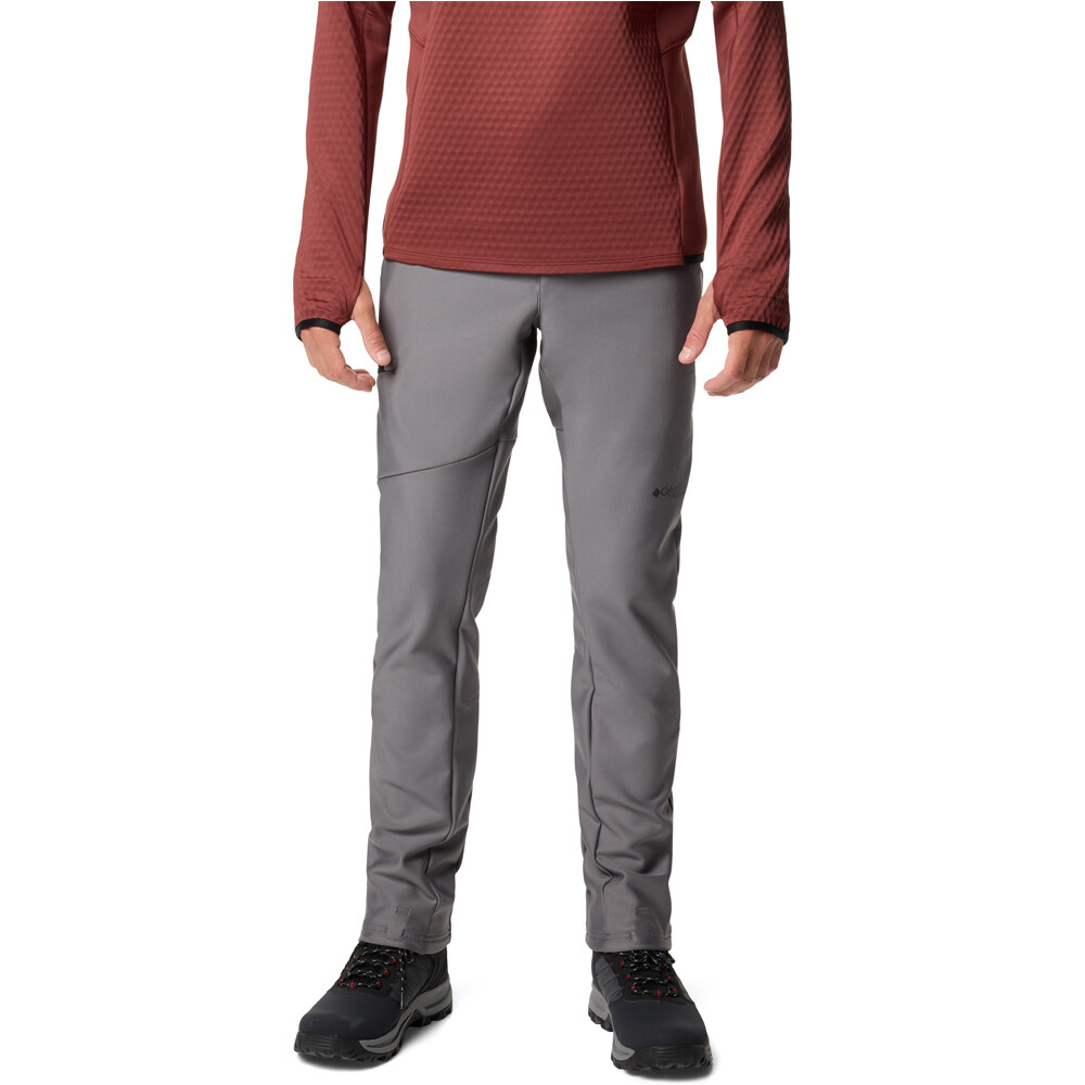 Columbia pantalón montaña hombre Vast Canyon Softshell Pant vista frontal