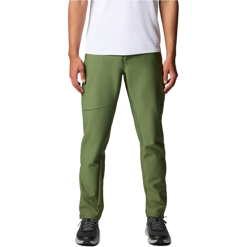 Columbia pantalón montaña hombre Vast Canyon Softshell Pant vista frontal