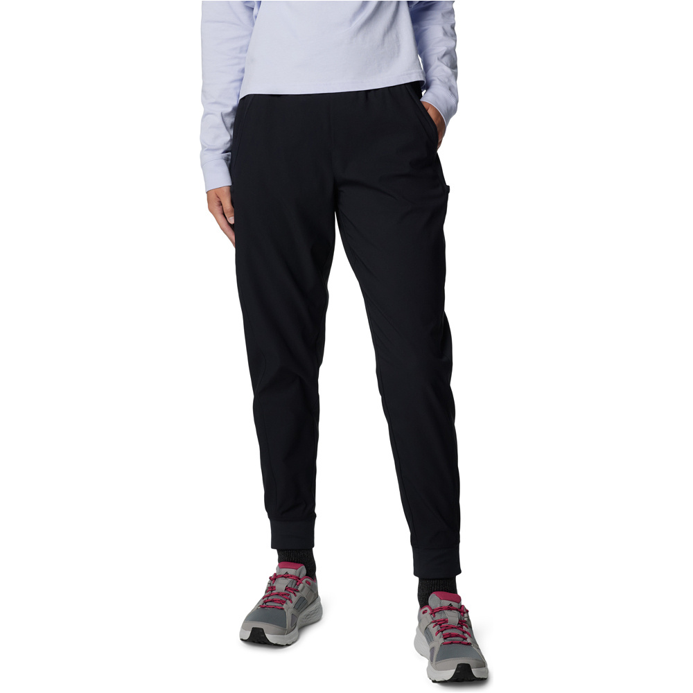 Columbia pantalón montaña mujer Leslie Falls Jogger II vista frontal