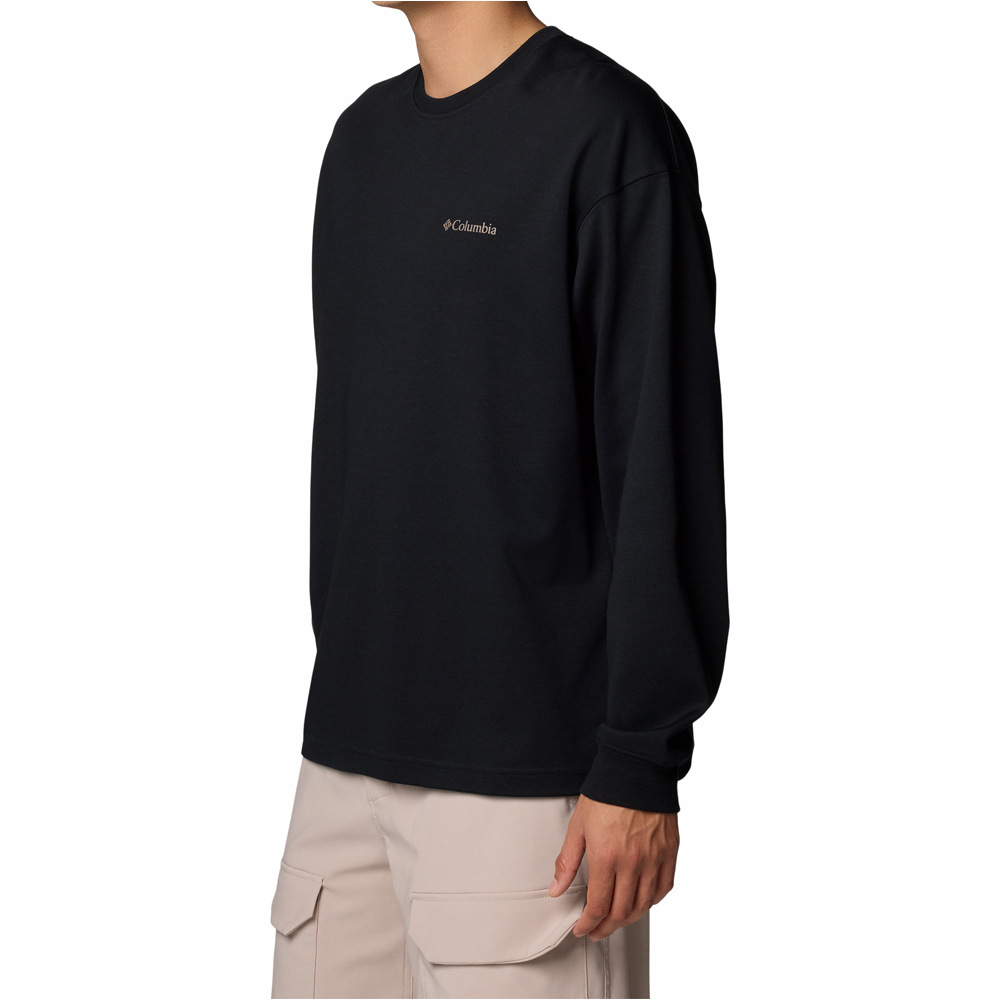 Columbia sudadera hombre Duxbery Relaxed LS Tee vista detalle