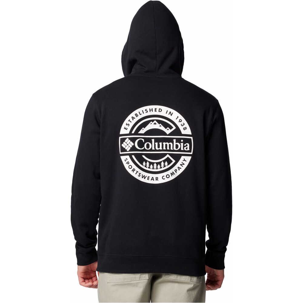 Columbia Sudaderas Montaña Hombre Columbia Trek Graphic Hoodie vista trasera