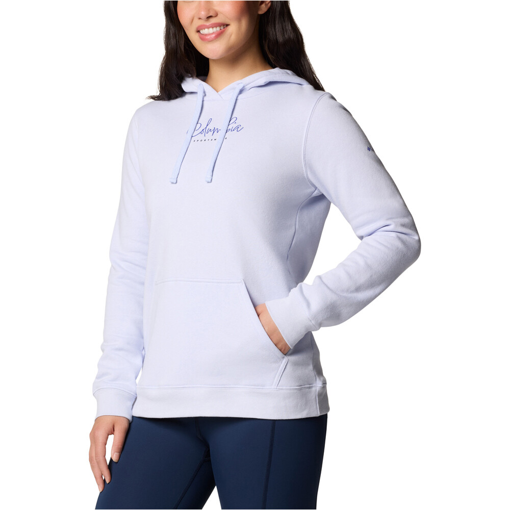 Columbia Sudaderas Montaña Mujer Columbia Trek Graphic Treatment Hoodie vista detalle